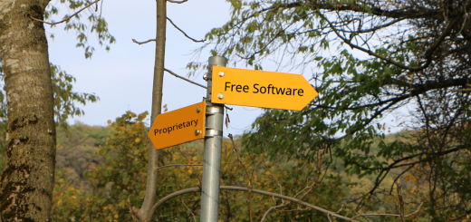 Choose the free software path or the proprietary way.